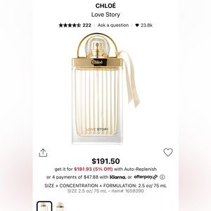 Chloe Lovestory perfume